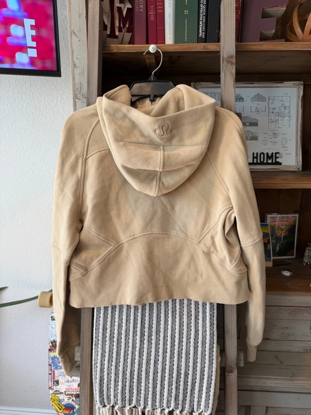 Lululemon women’s scuba oversized 1/2 zip hoodie size XS/S - Picture 6 of 8